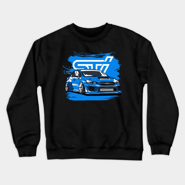 JDM-STIBLUE Crewneck Sweatshirt by melsa